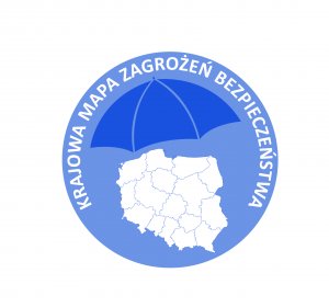 Logo akcji Krajowa Mapa Zagrożeń Bezpieczeństwa