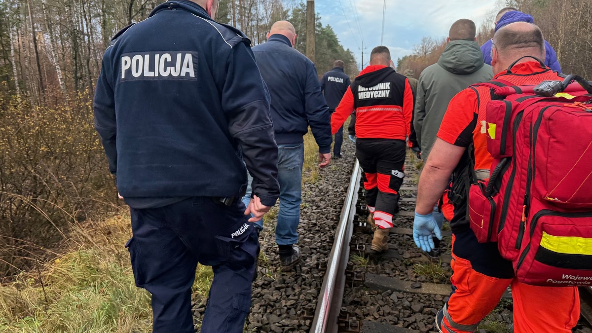 Wspólne działania uratowały życie zaginionego mężczyzny